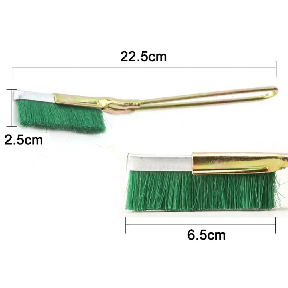 1pcs Mini Remove Rust Brush Home Cleaning Tools Polishing Brush Removable Replaceable Metal Nylon Brass Stainless Steel Brush