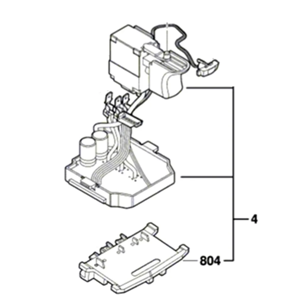 Electronics Module FOR BOSCH GDS18V-EC250 IWMH182