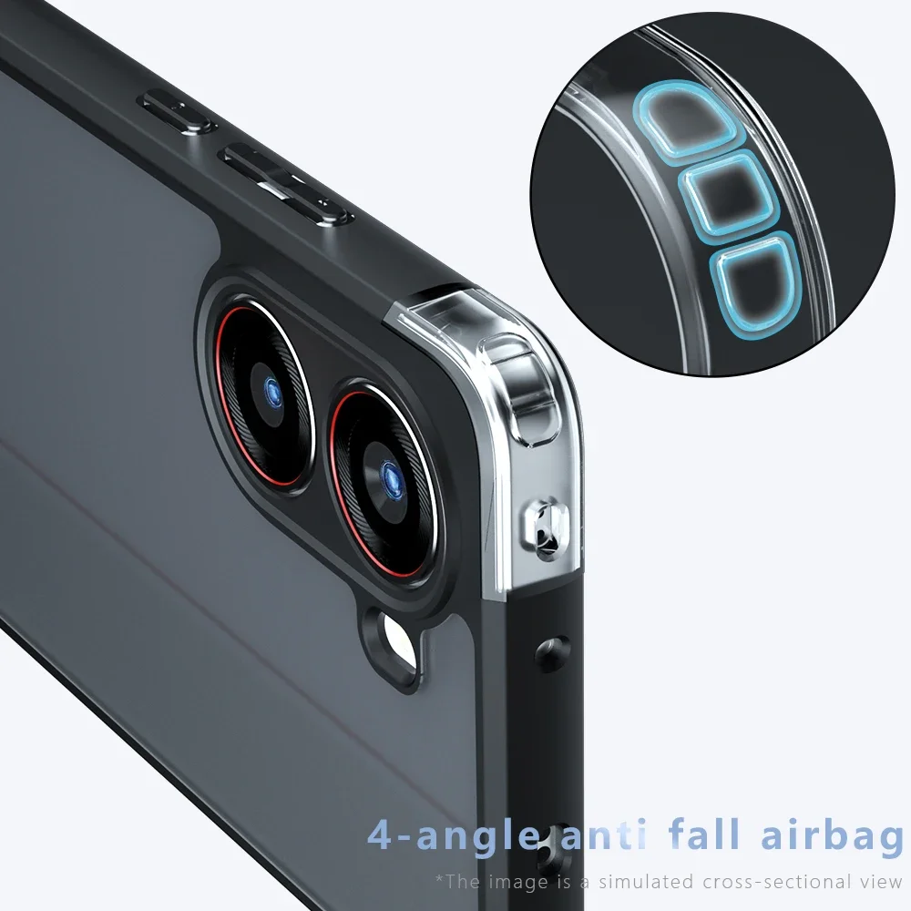 حافظة لهاتف Magsafe مقاومة للصدمات غير لامعة لهاتف POCO X7 Pro Xiaomi Redmi Turbo 4 غطاء مغناطيسي غير لامع غلاف هاتف