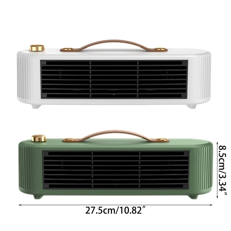 ワットスペースヒーター PTC セラミック電気デスクトップヒーターファン過熱家庭用寝室オフィスデスク屋内使用ドロップシッピング