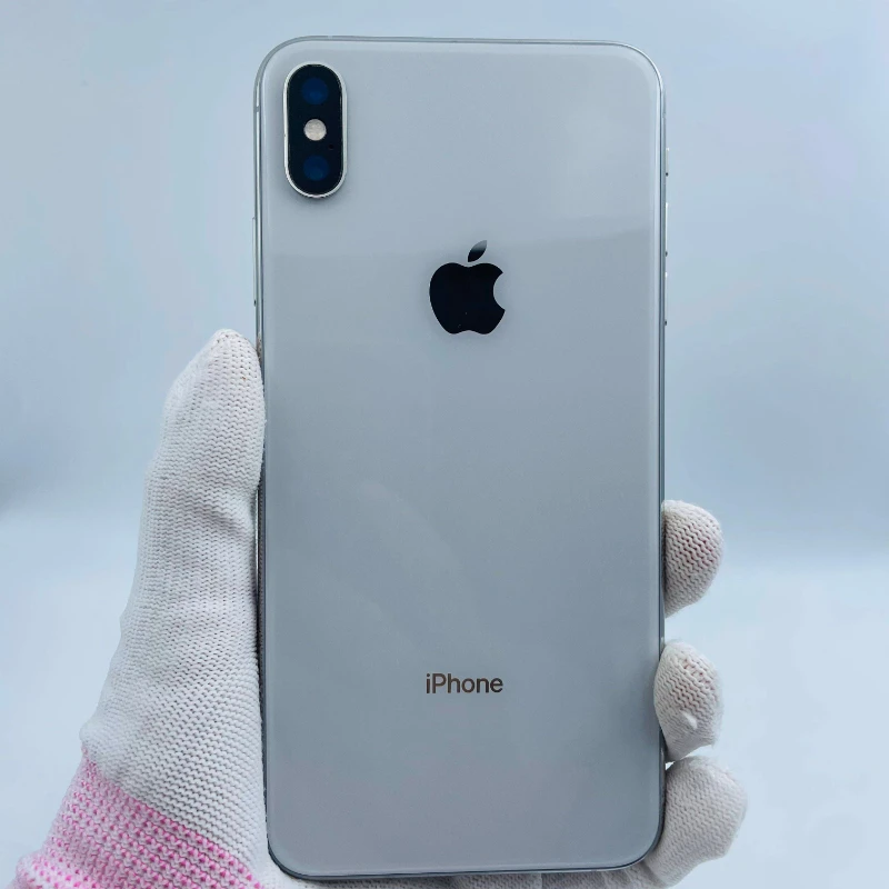 هاتف Apple iPhone XS MAX الأصلي غير مقفول 64/256GB ROM 4GB RAM IOS A12 Bionic Hexa Core 6.5 بوصة مزدوج 12MP 4G هاتف محمول مستعمل
