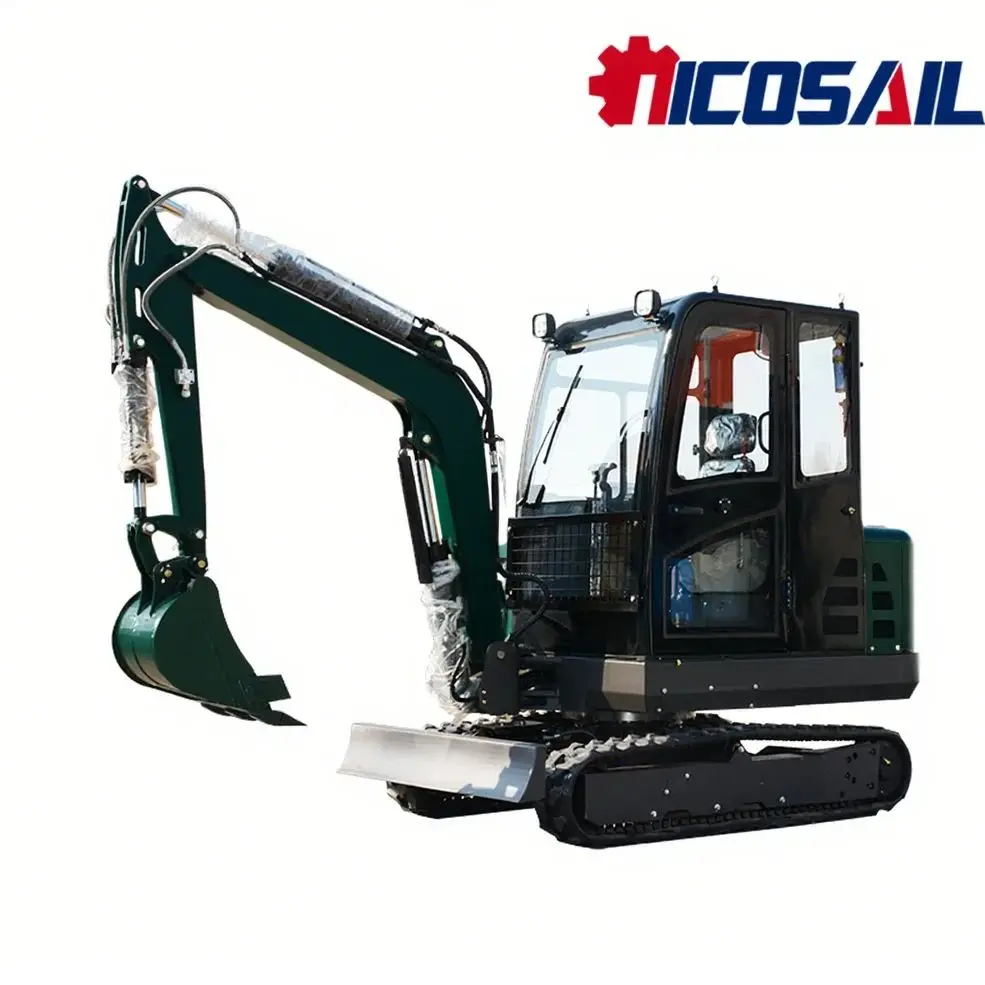 

High productivity small excavator, true hydraulic 3-ton excavator customized product