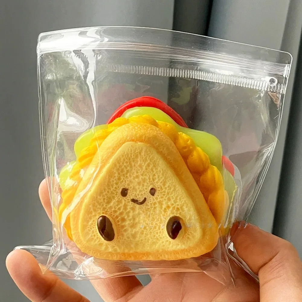 

Mochi Taba SquishyНОВЫЙ очень толстый сэндвич детский тост Pinch Fidget игрушка многослойный гамбургер разделенный сэндвич игрушка антистресс подарок с аутизмом