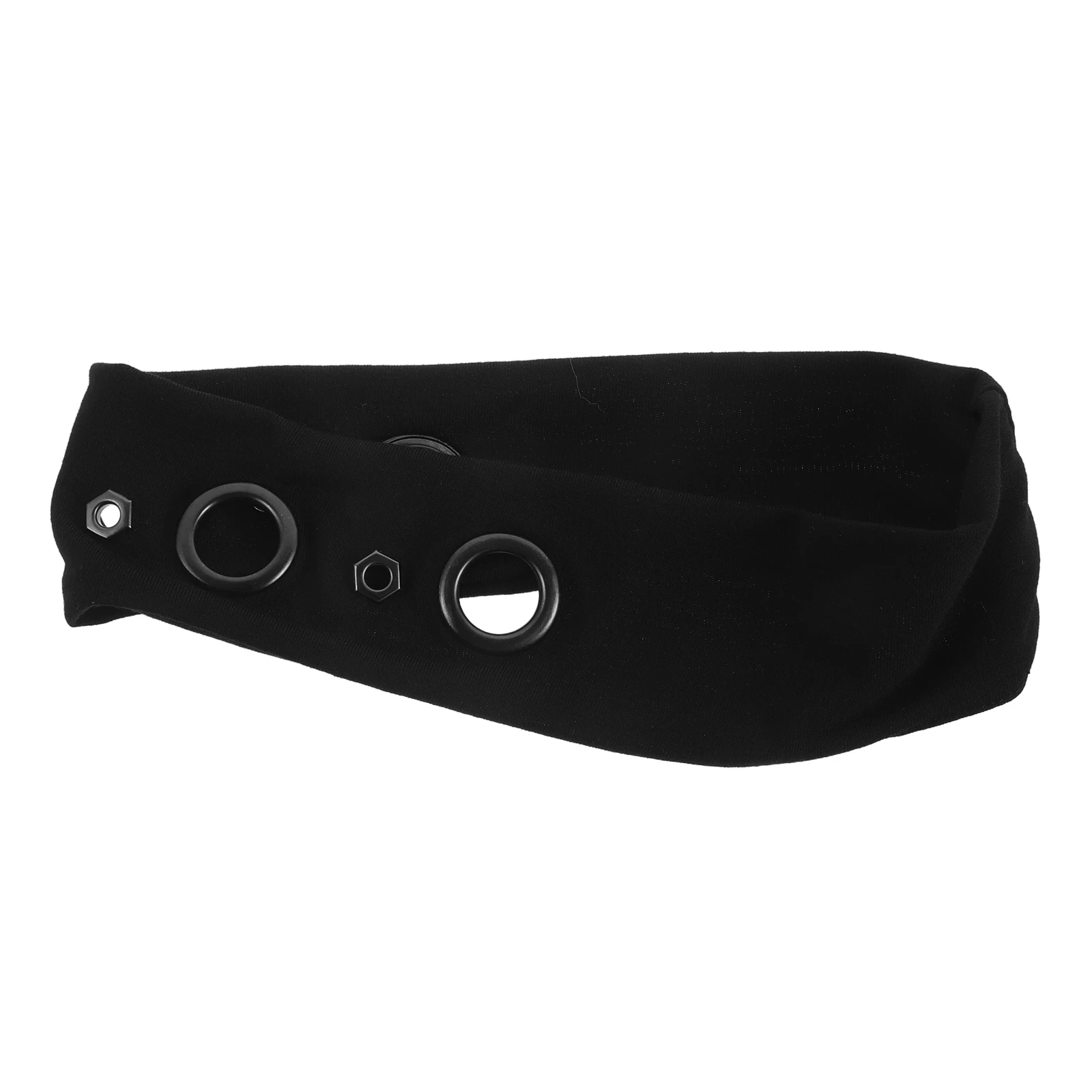

Punk Hairband Fashionable Eyelets Elastic Headband Grommet Headbands Elasticity Fitness