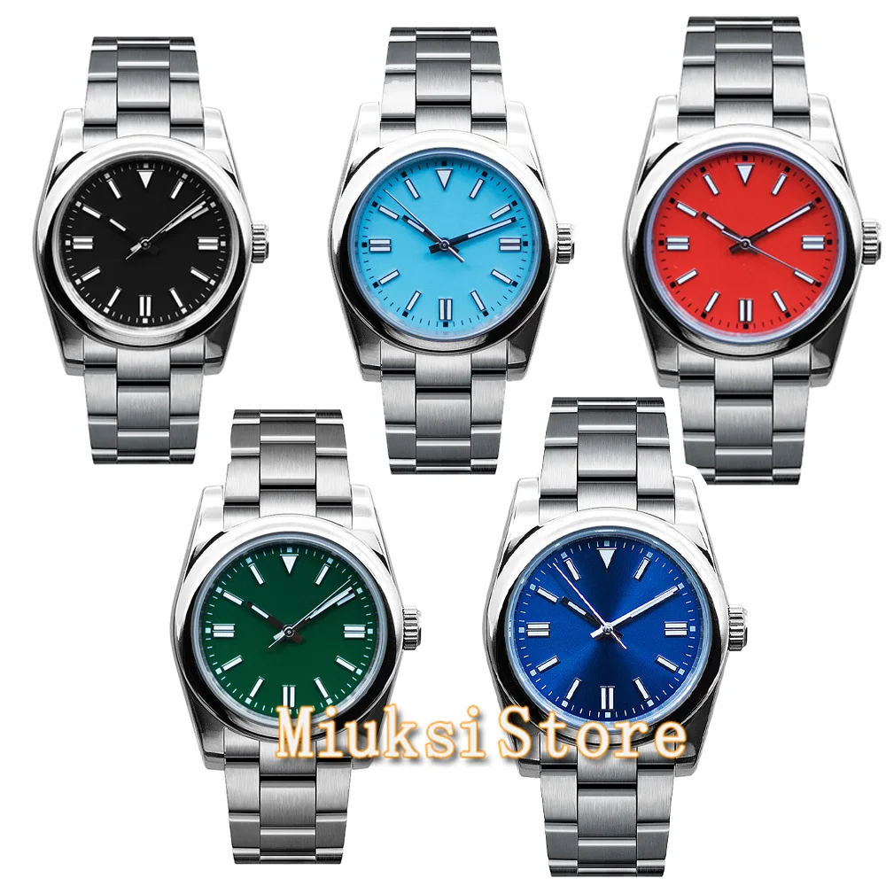 36mm/39mm Luxury Men Mechanical Wristwatch Stainless Steel NH35 Watch Sapphire Luminous Watch for Men Watches Custom Logo