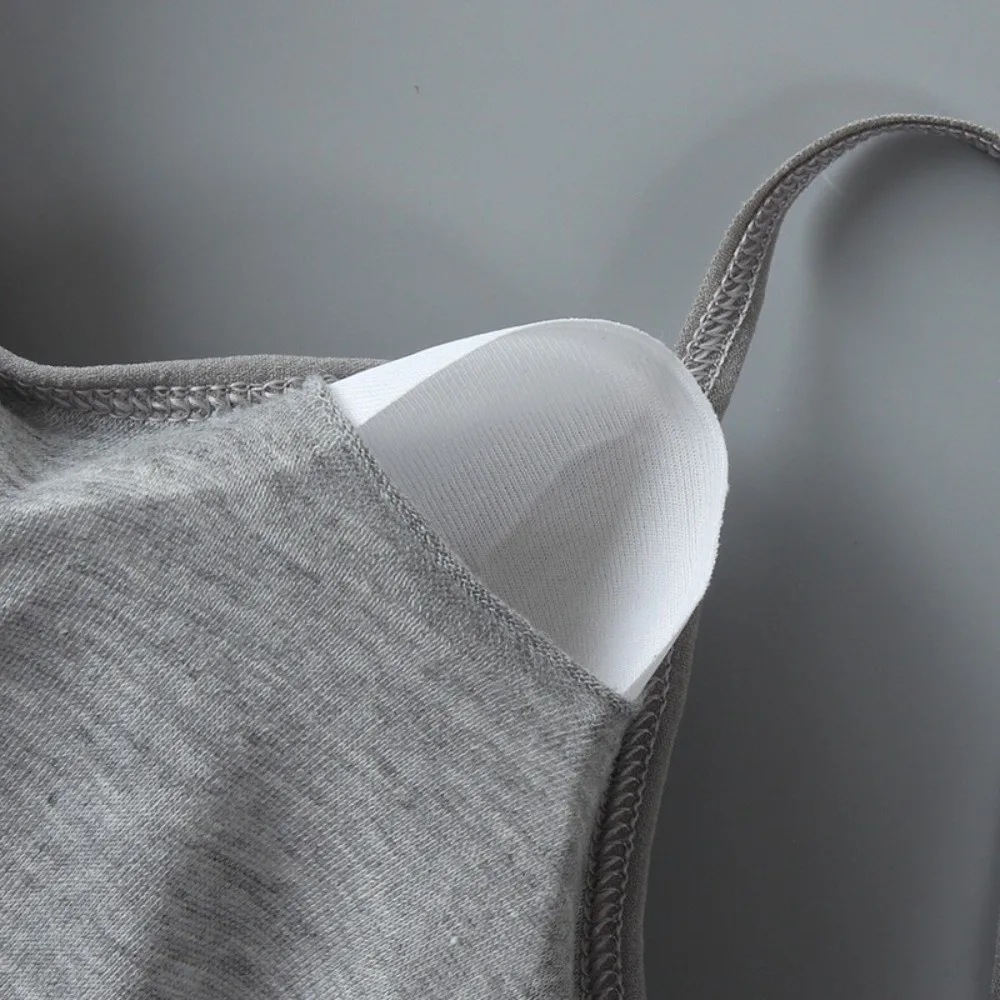 Cotton Teenage Girls Bras Breathable Elastic Padded Vests Developmental Bras Underwear Sports Training Bra