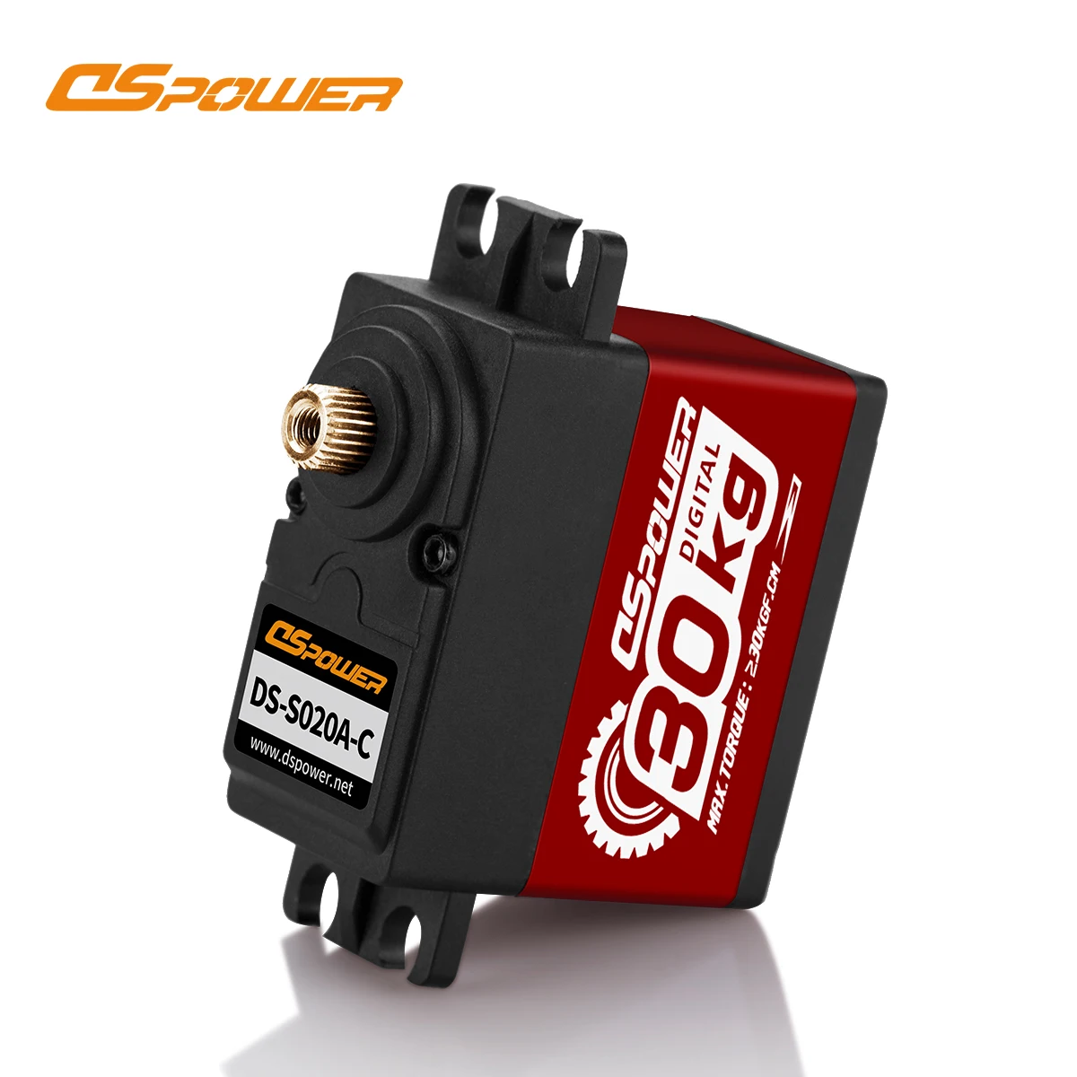 DSpower 30KG Metal Gear High Torque Digital Servo 6.0~7.4V for 1:10 1:8 RC Cars Trucks Boats Remote Control Vehicle Accessories