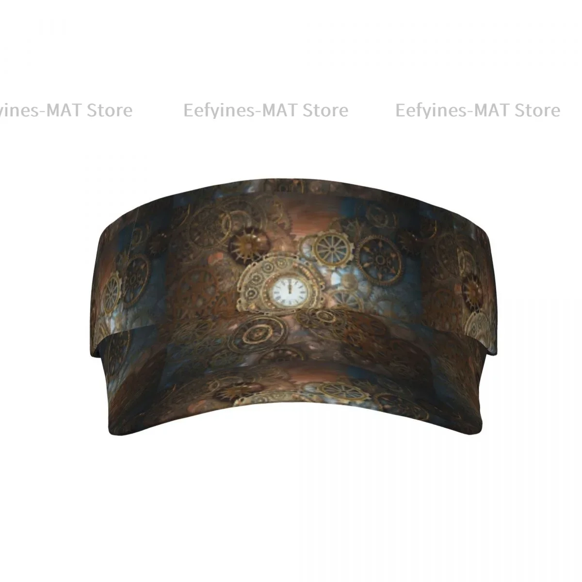 Summer Sun Hat Adjustable Visor UV Protection Top Empty Rusty Steampunk Sport Sunscreen Cap