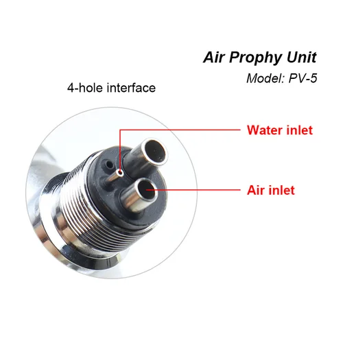 Imagen 2 del producto Pulidor de aire Dental VVDental, chorro de aire de bicarbonato Dental para higiene bucal, limpieza, blanqueamiento Dental, herramientas de odontología en aerosol