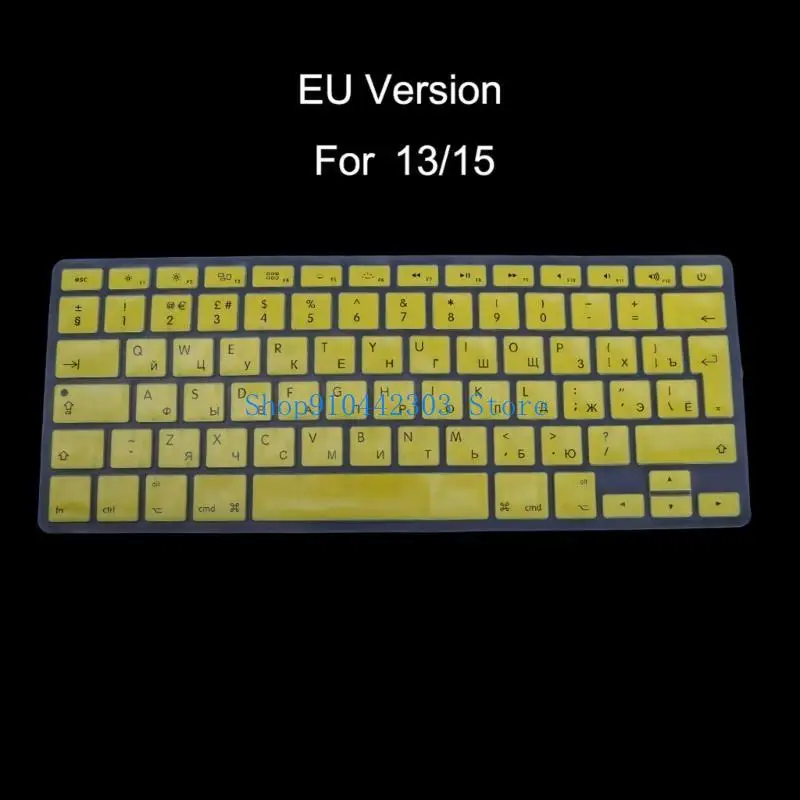 Russia Letter Sticker Computer Keyboard Cover Alphabet for Macbooks Air Pro 13 15 EU Laptop Keyboard