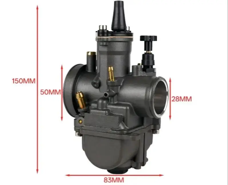 220 Carburetor FOR PWK MotoForce Racing black 21 - 34 mm