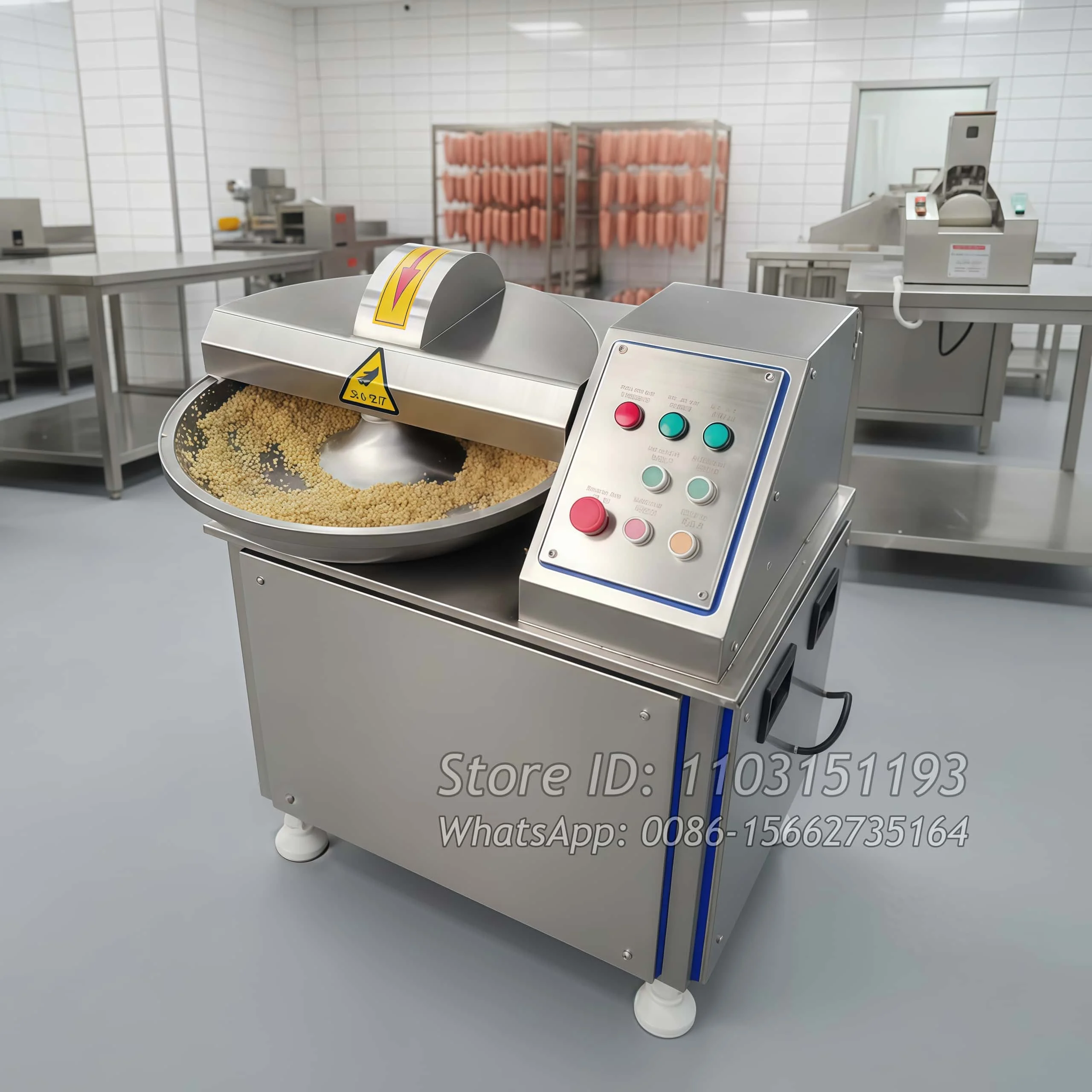 

Промышленный измельчитель для овощей и мяса 20 л: миксер-измельчитель для чеснока, перца, начинки для пельменей и фарша