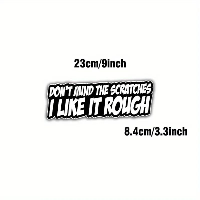 Modischer Humor-Satz-Autoaufkleber, kräftiger Aufkleber für das Auto, ideal zum Hinzufügen eines lustigen Look an Ihr Automobil