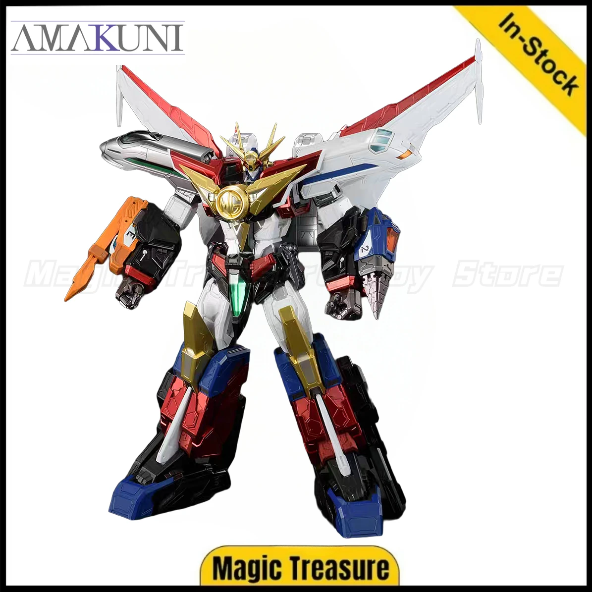 

【В наличии】Оригинальный AMAKUNI Hobby JAPAN The Brave Express Might Gaine Mightgaine Фигурка Игрушки Украшения Подарки