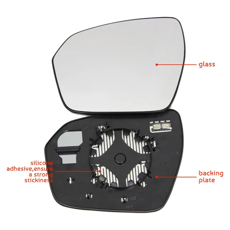 Replacement Land Rover Range Rover Evoque L538 2011-2013 Left Right Side Car Glass Heated Rearview Mirror Glass