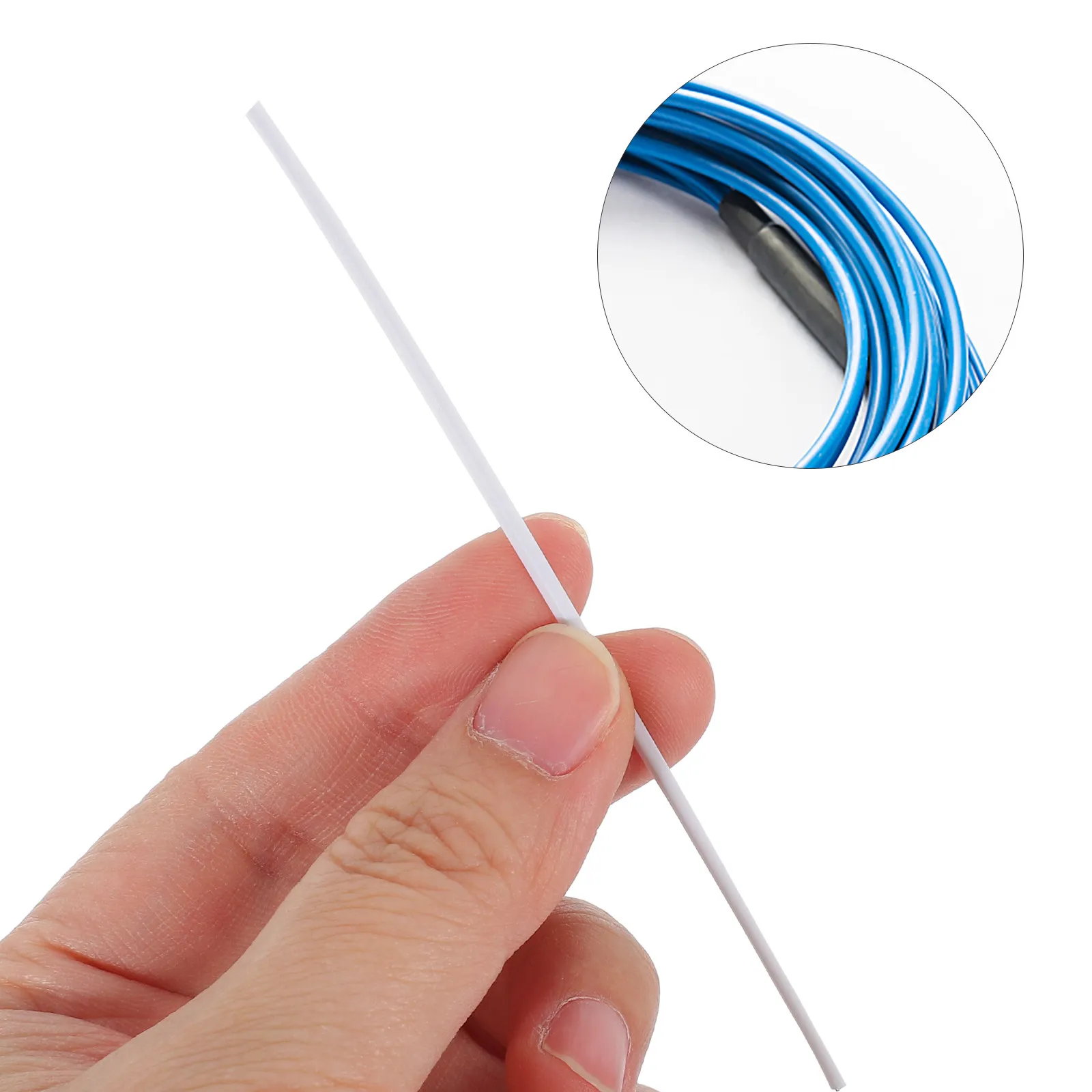 1000Pcs Multi Purpose Cable Ties Plastic Ties with Reinforced Iron Core for Electrical Wires Data Cables Gardening Cord