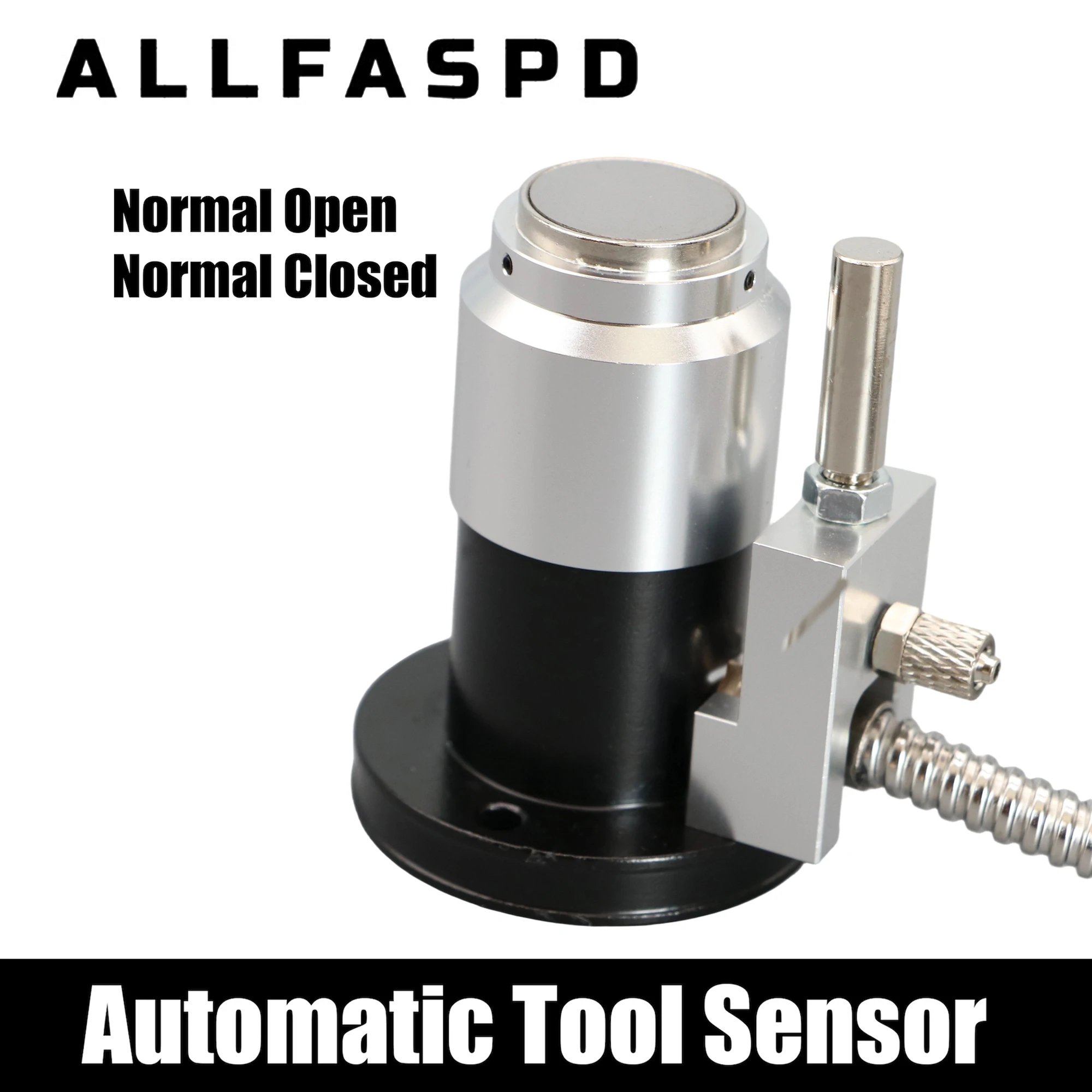 CNC Tool Sensor Automatic Normal Close Normal Open Z Axis Probe 4 Wires NC No Auto Zero Touch Plate for CNC Engraving Machine