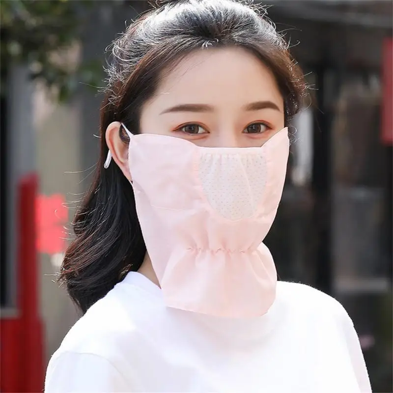 Sunscreen Mask Colorful Anti-dust Resistant Sun Breathable Sun Protection Sports   Entertainment Hiking Scarves Camping   Hiking