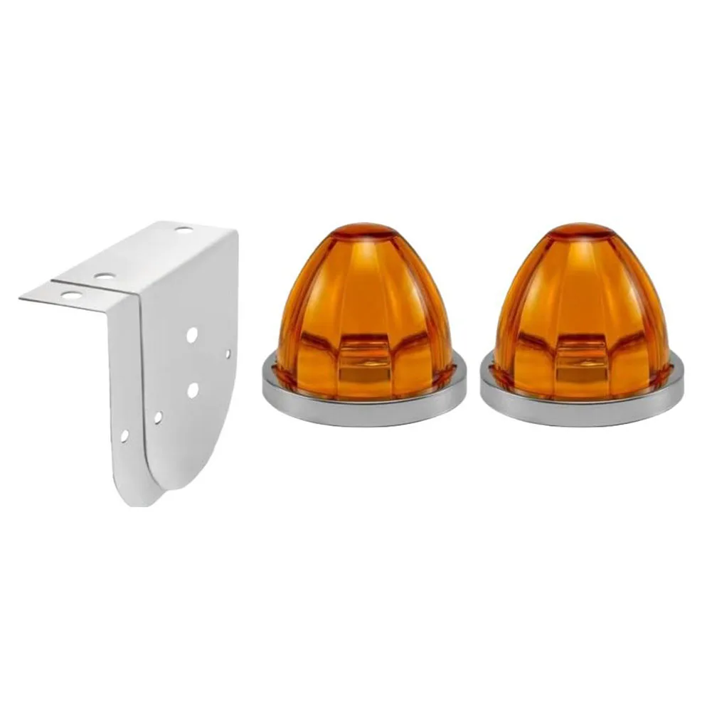 

2PCS Car LED Star Watermelon Marker Lights Lamp Indicator With Brackets For Truck For UTE For Trailers Accessories