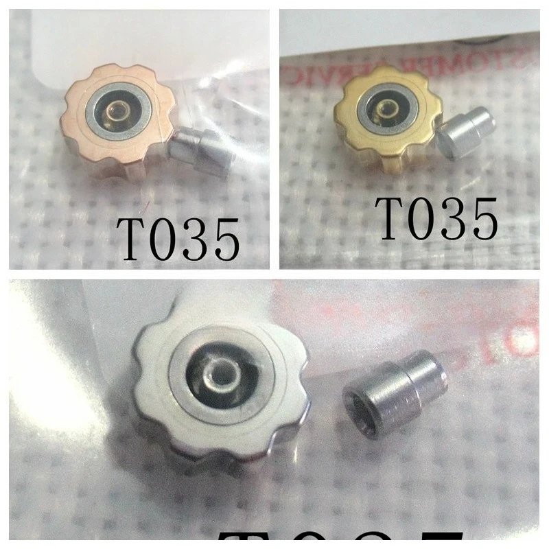 For Watch Accessories Kutu Head Crown T035407 T035 T035207 T035617 A T035428     2pcs