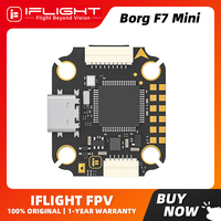 IFlight Borg F7 Mini Flight Controller Stack ICM42688 Flash 32MB With Borg 60 Mini BL32 (32bit ESC) 2-6S Lipo for RC FPV Drone