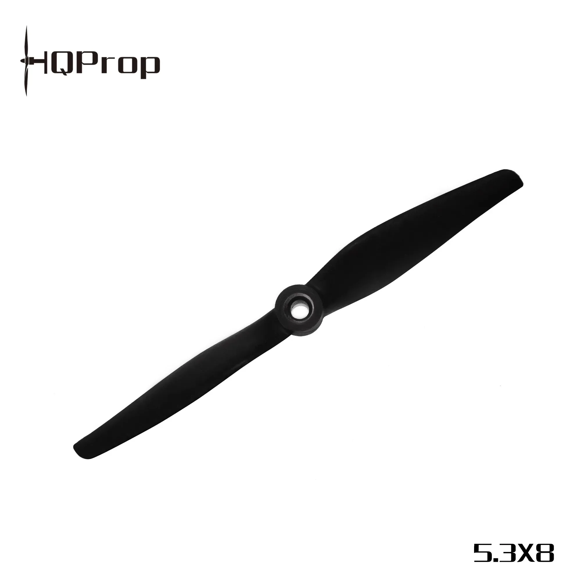 

HQProp Thin Electric Pusher Prop 5.3X8, Reinforced Nylon, High Speed for 5-inch Drones