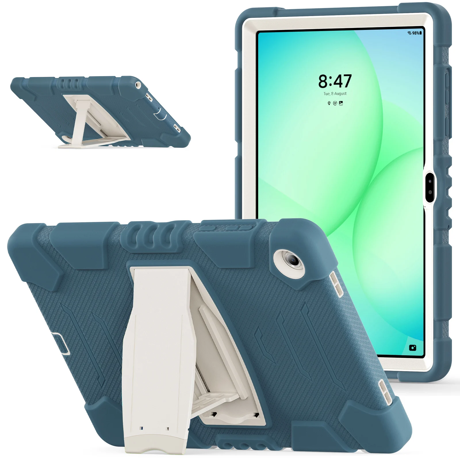 

Для Samsung Galaxy Tab A11 + 2025 11 "чехол противоударный с плечевыми ремнями и задней подставкой для модели X230/X233/X235/X236