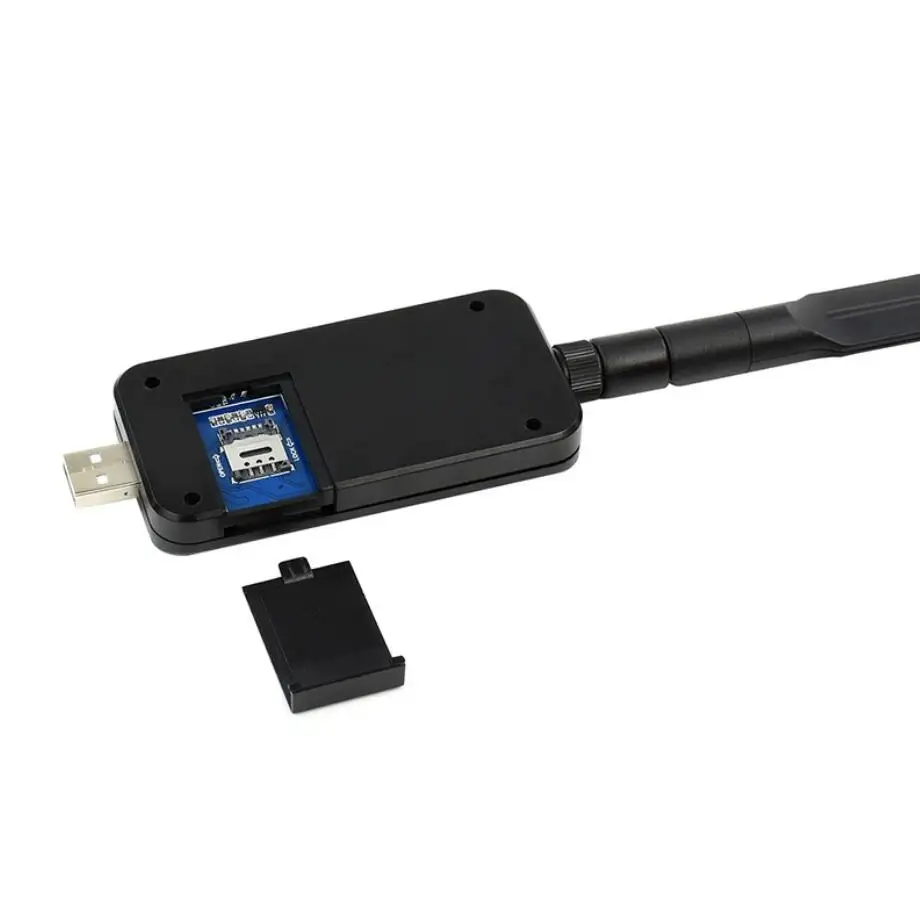 SIM7600G-H 4G USB DONGLE With Antenna, Industrial Grade 4G Communication And GNSS Positioning Peripheral, Global Band Support