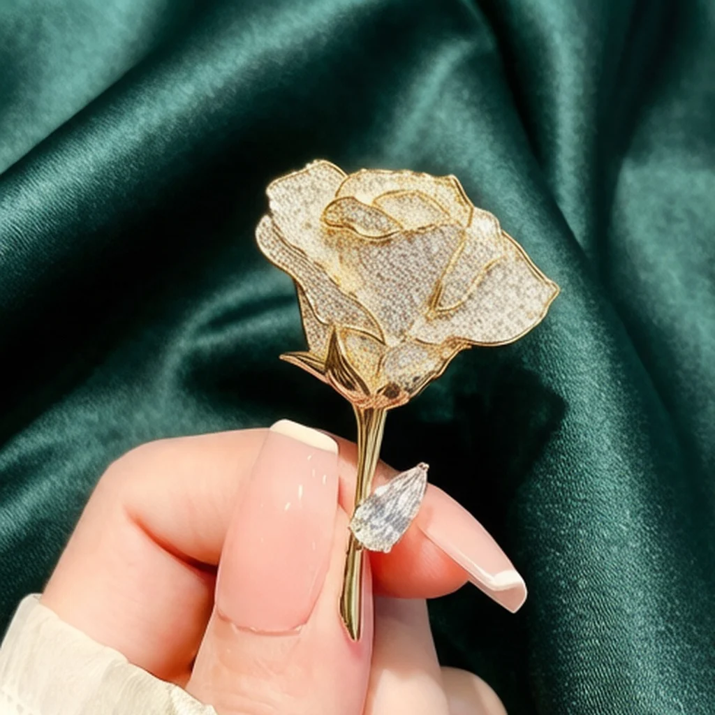 Broche Trend 26, estilo para el día a día, retro europeo, de alta gama, pin de solapa, broche para invitados de boda, de lujo ligero, impermeable, broche temático, broche elegante de máxima combinabilidad, pin decorativo, accesorio para zapatos, dispositivo antiexposición, broche de alta gama para traje de mujer, decoración de ropa, decoración de zapatos