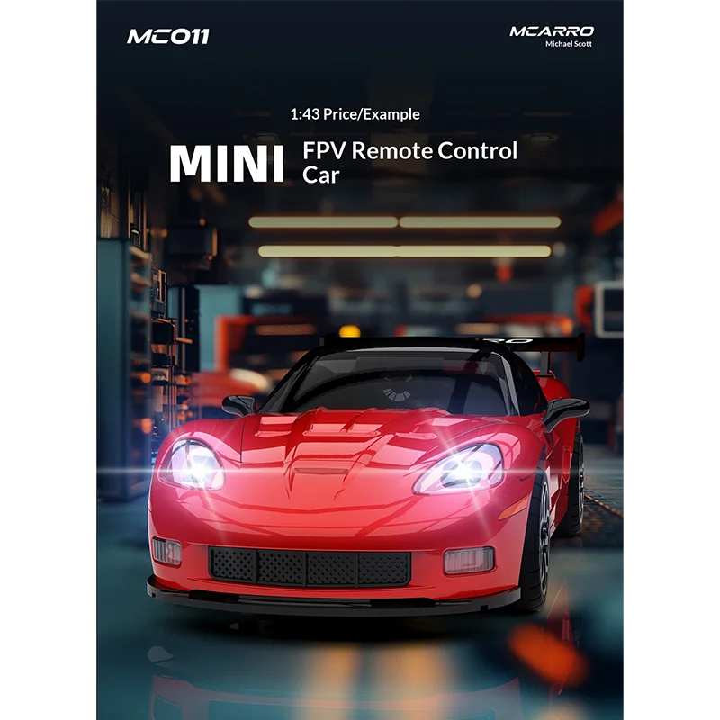 MyKarot Draadloze FPV Racewagen Meeslepende bediening WiFi Visuele afstandsbediening RC Auto Speelgoed voor jongens Cadeau voor hobby's