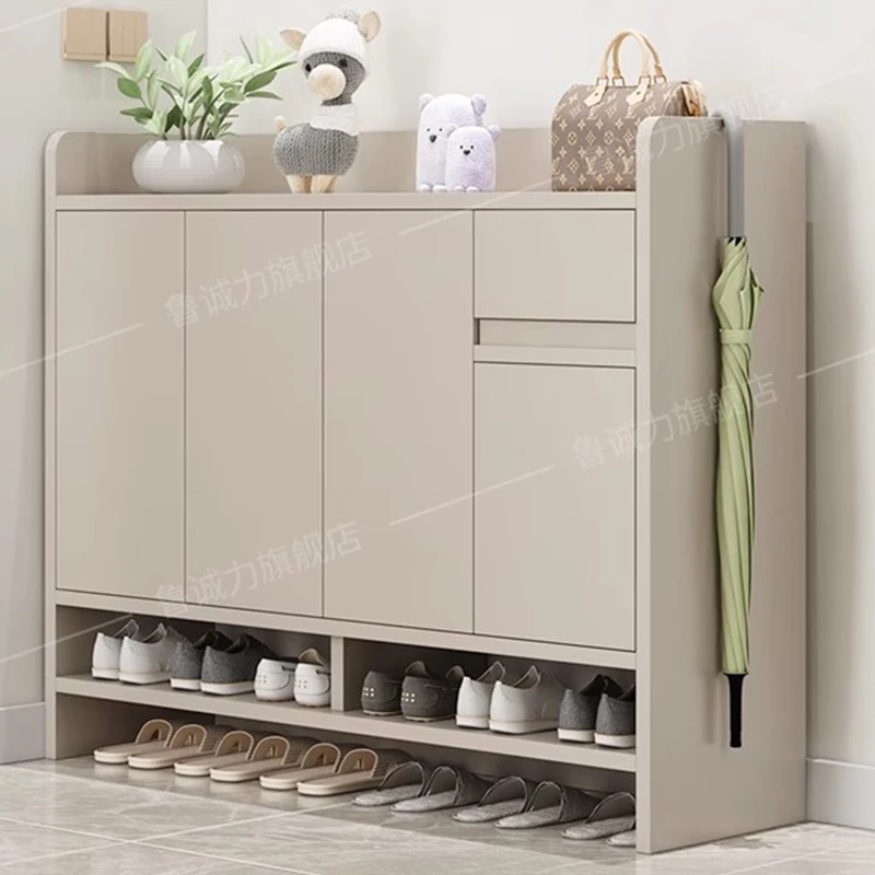 

Modern Vertical Shoe Cabinet Organizer Storage Living Room Mobile Display Shoe Shelf Slippers Archivadores Entrance Furniture