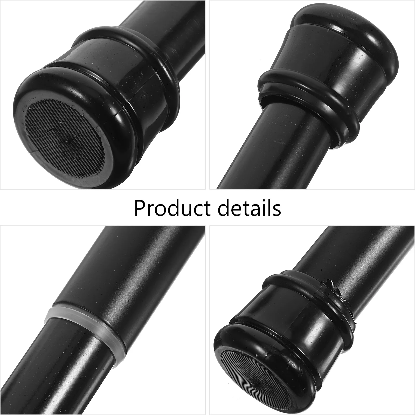 

Bathroom Adjustable Telescopic Shower Curtain Rod No Drill Rust-Resistant Tension Rod for Window Doorway Tension Rods