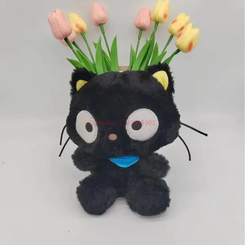 Simpatico cartone animato nero chobat peluche-sanrio cioccolato gatto peluche bambola giocattolo regali per bambini