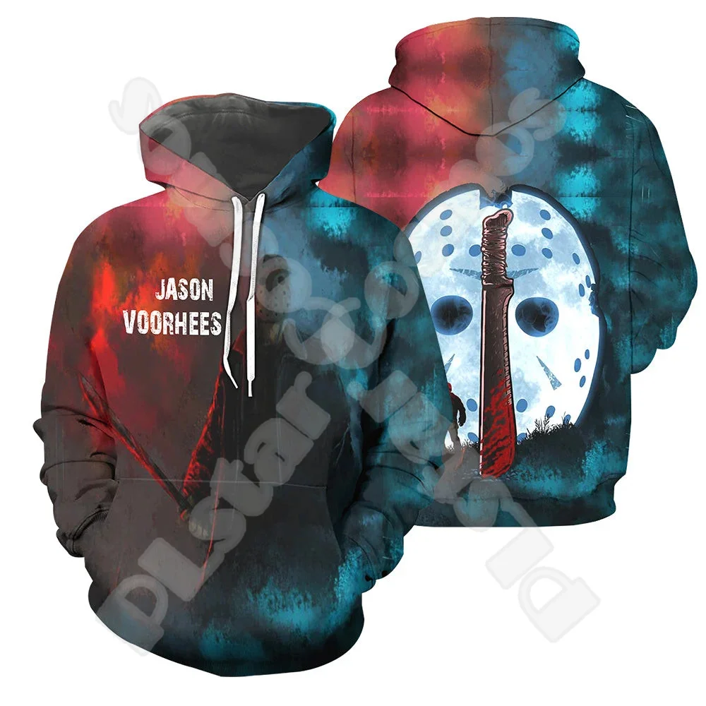 

Halloween Michael Myers Horror Terror Movie Vintage Funny Retro Streetwear 3DPrint Harajuku Pullover Casual Jacket Hoodies X25