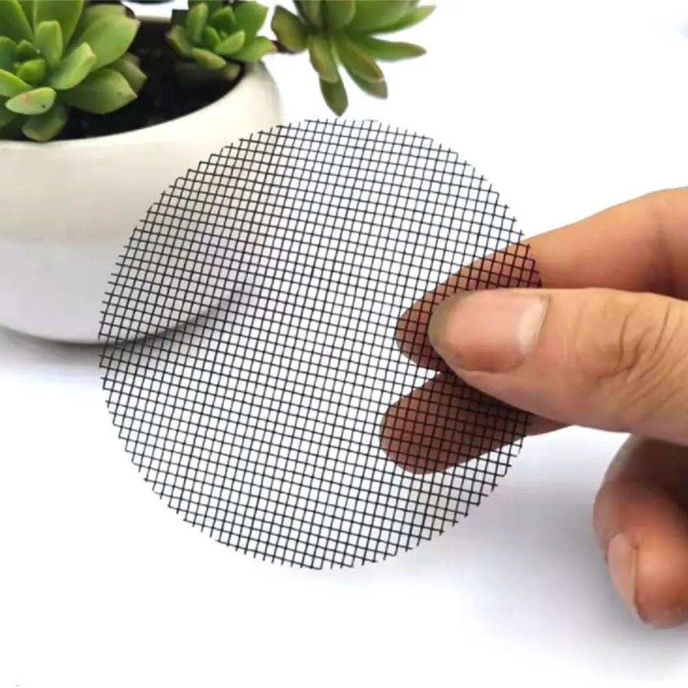 Circular Flowerpot Gasket Horticultural Anti Leakage Soil Gasket Ceramic Flowerpot Breathable And Insect Proof Mesh Gasket