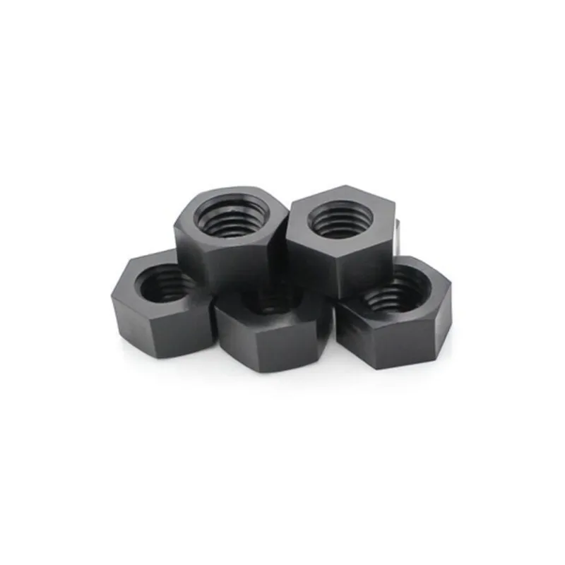 

200/500/1000 Pcs Black Nylon Nuts Hexagonal Standoff Spacer M3 Nut