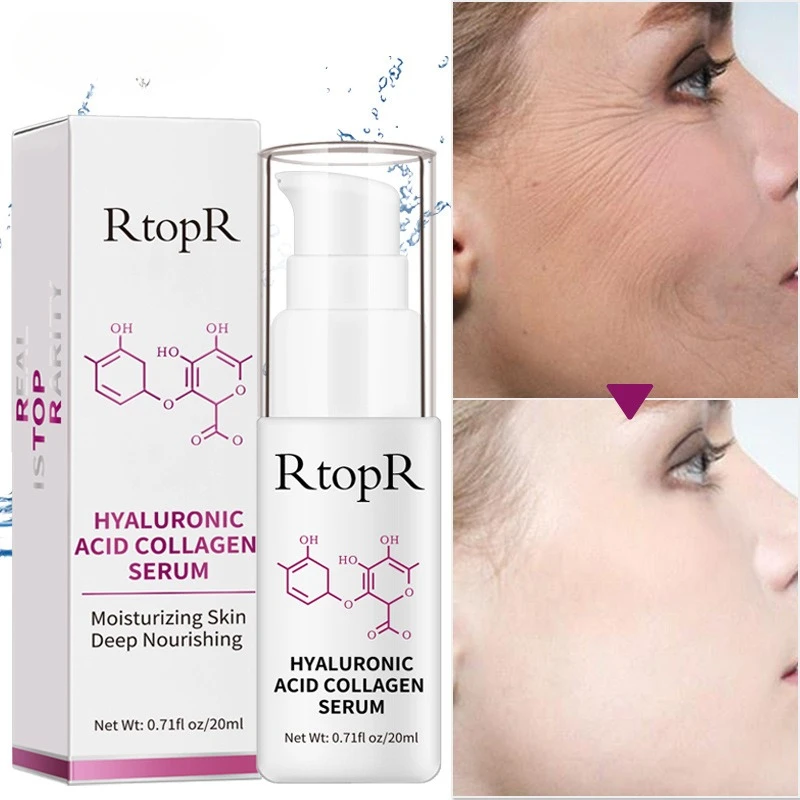 Collagen Serum Solution Hydrates Whitening Lifting Repairing Skin Remove Melanin Diminish The Dullness Moisturizing Face Serum