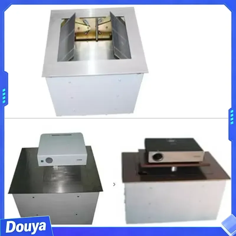 Ceiling-Mounted Concealed Projector Bracket Lift for Living Room Furniture Presentation Equipment Accessory