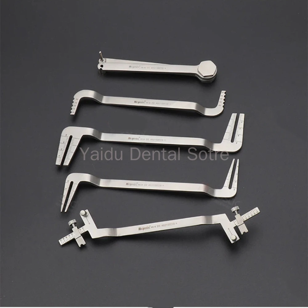 

1PC Dental Implant Guide Positioning Ruler - Measuring Dental Drilling Fixed Ruler Oral Care Tools for Precision Surgery