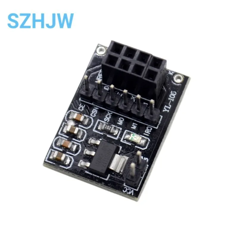 RF24L01 3.3V Wireless Adapter Module New Socket Adapter Plate Board For 8Pin