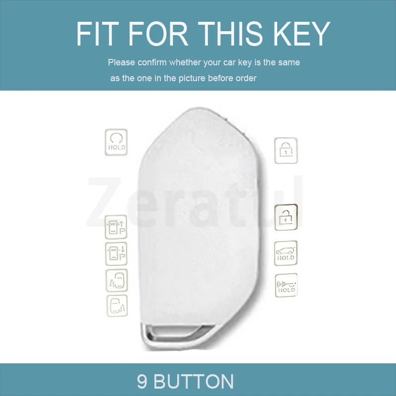 9 Buttons TPU Key Case Cover for Kia Ev9 K3 K5 Carnival Picanto GT Line Sorento MQ4 KA4 2024 Keyless Holder Remote Shell Fob
