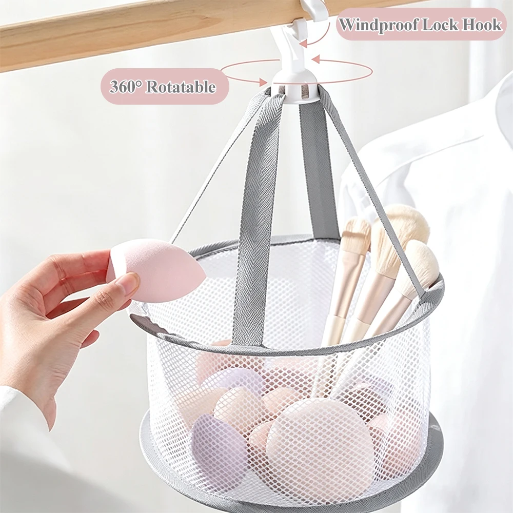 Foldable Silicone Makeup Brush Cleaner Bowl Portable Cosmetic Brush Cleaning Deep Clean Brushes Powder Puff Sponge Washing Tool - view 6