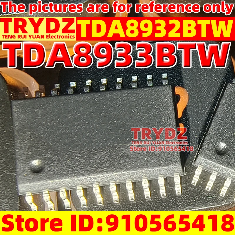 5-1pcs New TDA8932BTW TDA8933BTW TDA8932 TDA8933 HTSSOP32 Audio amplifier chip IC