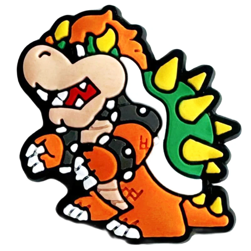 9-100 قطعة الكرتون سوبر ماريو سباك الأحذية السحر الخيال البلاستيكية الديكور مزيج عالية الجودة انفصال مقاوم للماء لهدايا الحفلات