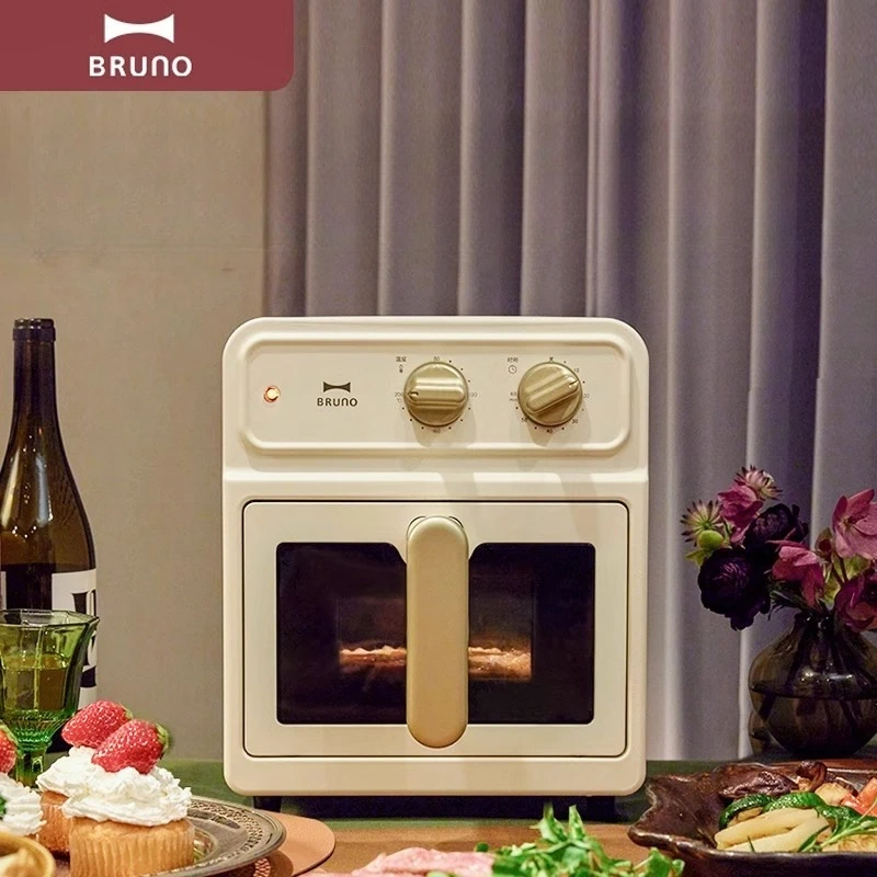 

Japan BRUNO visual air fryer electric oven multi-functional heating temperature control intelligent cooking home new