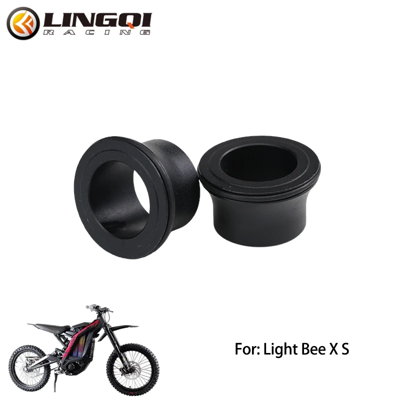 

LINGQI RACING мотоциклетные проставки для передних и задних колес, втулка-адаптер для Light Bee X S, электрический велосипед для грязи, мотокросс