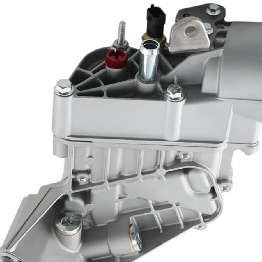 مبيت فلتر مبرد الزيت من الألومنيوم متوافق مع محرك Jeep Grand Cherokee 20142019 3.0L V6 لتعزيز المتانة وEffi