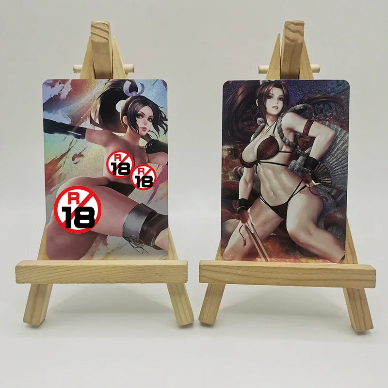 

1PCS/Set Sexy Anime Girl Card Fatal Fury The King of Fighters Mai Shiranui Sexy Lingerie Game Collection Card Xmas Gift