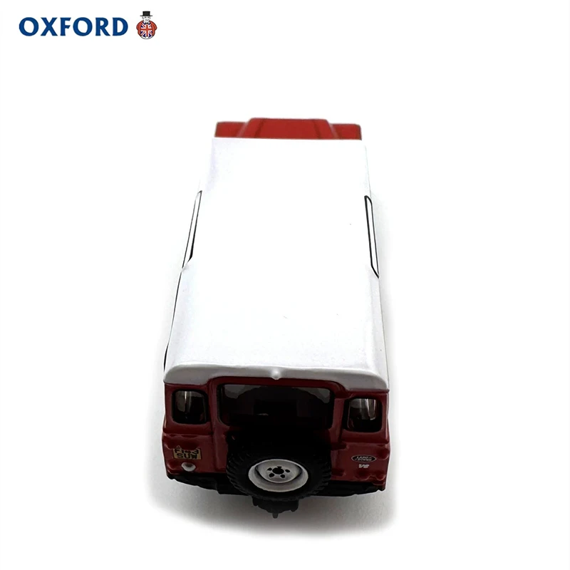 

OXFORD 1/76 Scale Rover Defender LWB Alloy Simulation Car Model Static Collection Decorated Holiday Gifts Toys Souvenir Gift