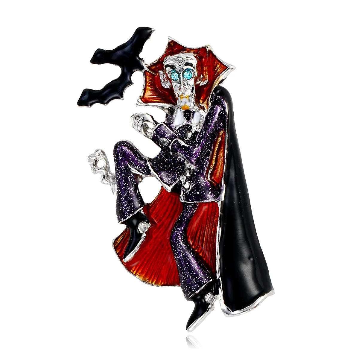 

Retro Magician Brooches For Both Men and Women, Clown Character Pins, Party And Banquet Gifts, Halloween Festival Accessories